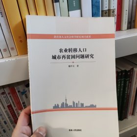 正版二手 農(nóng)業(yè)轉(zhuǎn)移人口城市再貧困問題研究