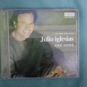 42中38B光盘CD 24bit金碟---拉丁情歌圣手胡里奥·伊格莱西亚《Jolio iGlesias 胡裹奥情歌精选 2CD》