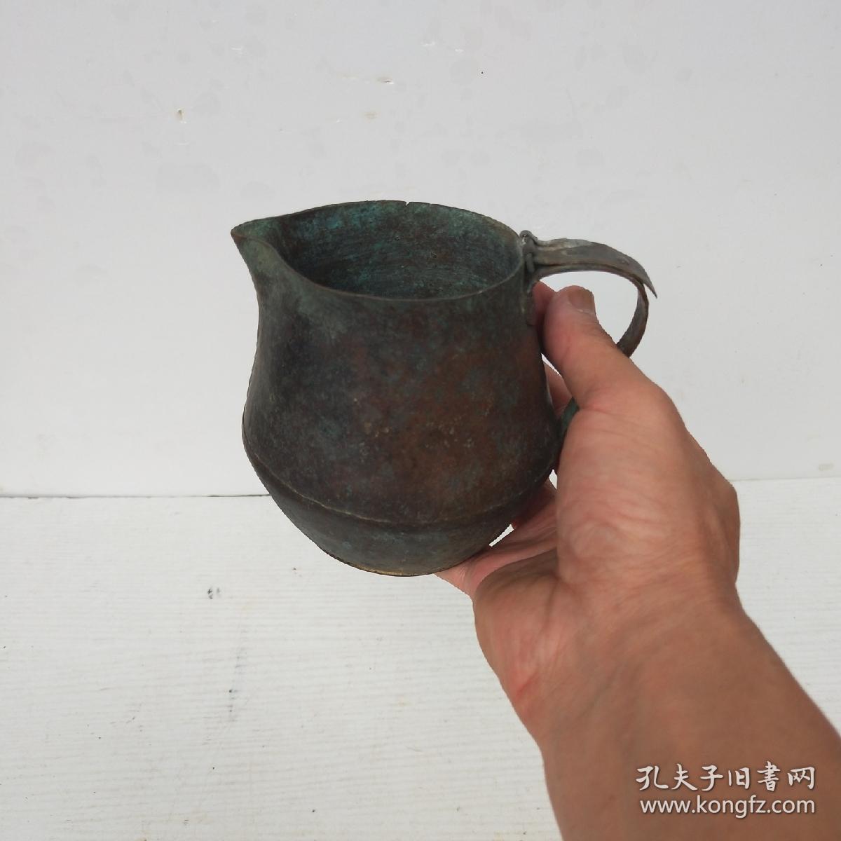 民国铜罐随手杯明火煮奶茶咖啡煮茶罐烧水壶耐高温茶具户外