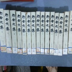 《老舍文集》1-16（现存15本，缺12）