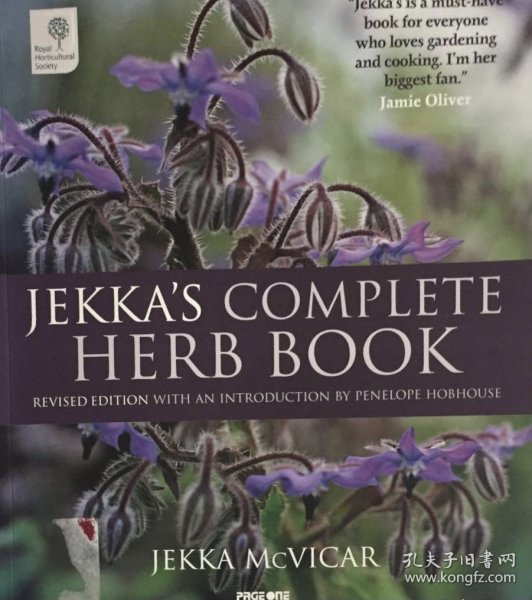 正版英文原版Jekka’s Complete Herb Book revised edition