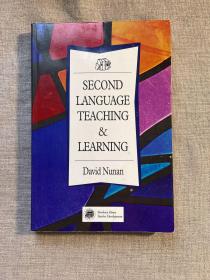 Second Language Teaching & Learning 第二语言教学 大卫·纽南【英文版，有个别笔迹】