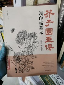 芥子园画传 浅印临摹本谱 兰竹梅菊谱