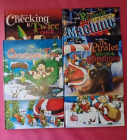 《The pirates who stole Christmas》《The very best Christmas tree》《Milo and the elves save Christmas》《Santa Bearclaws 'Twas the Strike Before Christmas》《The Present Delivery Machine》24开 精装 6本合售