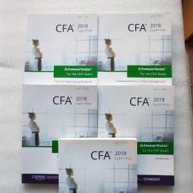 CFA 2018 KAPLAN NOTES LEVEL Book 1.2.3.4.5（五本合售.）如图