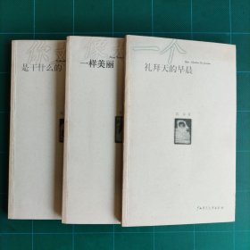 苏童自选集全三册：你丈夫是干什么的，像天使一样美丽，一个礼拜天的早晨