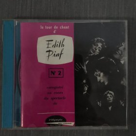 335光盘CD: edith piaf 一张光盘盒装
