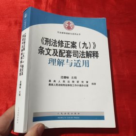 《刑法修正案（九）》条文及配套司法解释理解与适用