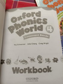 oxford phonics world2-5级加练习册(8本合售)