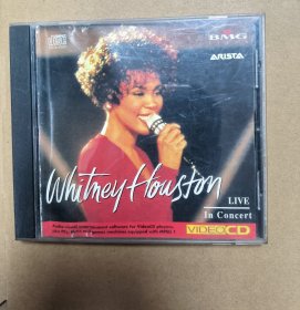 原装vcd Whitney Houston 惠特尼休斯顿 live现场