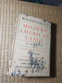 MODERN AMERICAN USAGE A GUIDE（布面精裝 毛邊書）