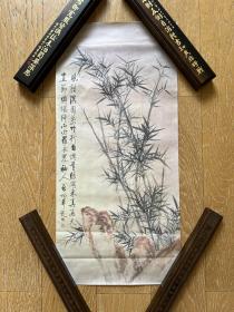 2007年挂历画：启功作品·6幅宣纸仿真画（其中1幅品相不佳）+1挂历封面