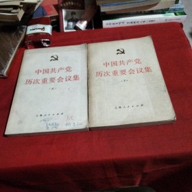 中国共产党历次重要会议集（上下册）巜小32开平装》