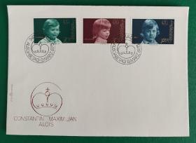 列支敦士登邮票 诗人封1975年 王室 王子