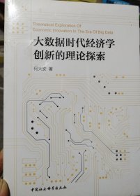 正版库存书：大数据时代经济学创新的理论探索（228）