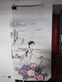 美女画稿 古代美女画作