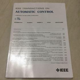 IEEE TRANSACTIONS ON AUTOMATIC CONTROL