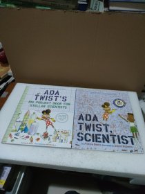 英文原版 Ada Twist'S Big Project Book For Stellar Scientists 阿达想当科学家 The Questioneers系列（2册合售）【品如图】