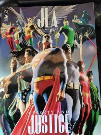 Jla Liberty And Justice 自由与正义 （内容美国队长 闪电侠…）