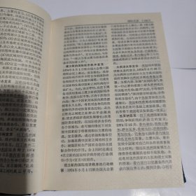新二版《辞海》国际分册 32开 1986年二版一印 印量5000册