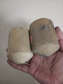 两个老陀螺一起价格 高7.2直径5.5