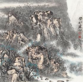 北京美协张建心山水小品
张建心，1962年生于北京。1997年结业于中央美术学院，2004年创办《经典艺苑》美术季刊，并担任执行主编，并主编有大型画册《水墨本味》、《经典艺苑美术丛书》等。出版有《走近经典-当代中国画名家系列.张建心卷》、《烟霞入心.张建心画集》、2007年发行为文化部中国艺术科技研究所编著美术考级指定教材《中国画.山水》（文化部中国艺术科技研究所美术考级指定教材)等