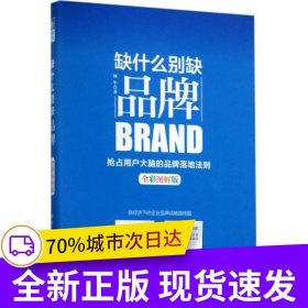 缺什么别缺品牌（全彩图解版）：抢占用户大脑的品牌落地法则