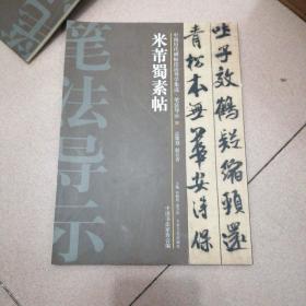 中国历代碑帖技法导学集成笔法导示(32):米芾蜀素帖