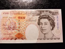 英国1993年10镑纸币
全新刀拆unc，好号，狄更斯版，稀少品种不用多说，不划价，保真，包挂号，非假不退
