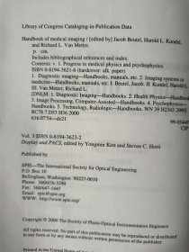 Handbook of Medical Imaging