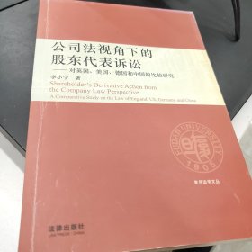 公司法视角下的股东代表诉讼