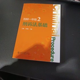 刑辩一年级2：刑诉法基础 刑辩实务必修课 江溯 赵春雨