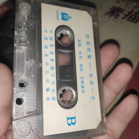 磁带：琼瑶歌集---在水一方（徐琨 俞灵 胡榕 王刚演唱）
