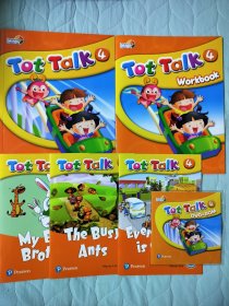 Tot Talk 4级学生套装 全新原装进口朗文培生3-12岁英语教材