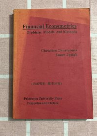 Financial Econometrics Problems, Models, And Methods（按图发货）