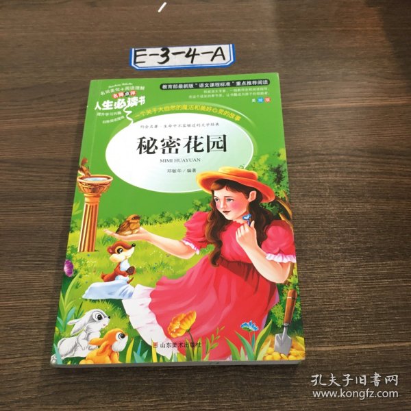 秘密花园 美绘插图版 教育部“语文课程标准”推荐阅读 名词美句 名师点评 中小学生必读书系