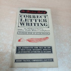 The Bantam Book of Correct Letter Writing