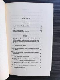 (精装版，两册合售，国内现货，保存良好）The Wealth of Nations Adam Smith 国富论 英文原版  An Inquiry into the Nature and Causes of the Wealth of Nations edited by Edwin Cannan John Chamberlain