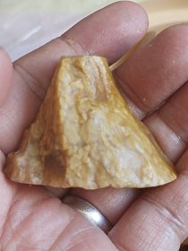 巴林黄鱼子冻原石 细腻 国石不是白给的 放了十年 没有火气了 能雕个把件 能切章 青田石/练习章料 印章石料篆刻印石摆件 鸡血 昌化巴林寿山70