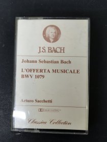 磁带：（黑卡）J.S.BACH JOHANN SEBASTLAN BACH 无歌词 以实拍图购买