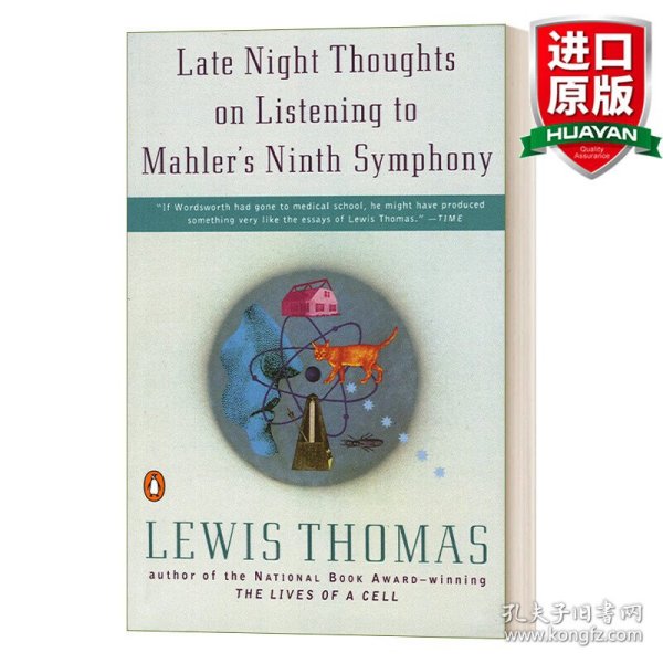 英文原版 Late Night Thoughts on Listening to Mahler's Ninth Symphony 深夜聆听马赫第九交响曲有所思 Lewis Thomas 英文版 进口英语原版书籍