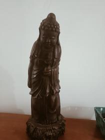 老竹雕古佛