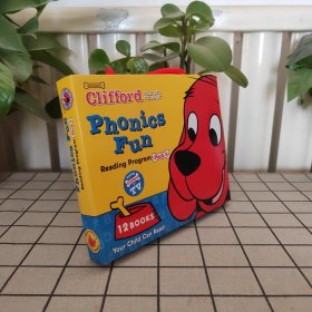 Clifford Phonics Fun Box Set #6 (Books + CD) 大红狗趣味自然拼读CD读本套装6