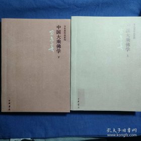 中国大乘佛学 上下 非正 影 东方美 东方美作品系列 中华书局 可做资料 哲学 理论 历史 资料 绝版