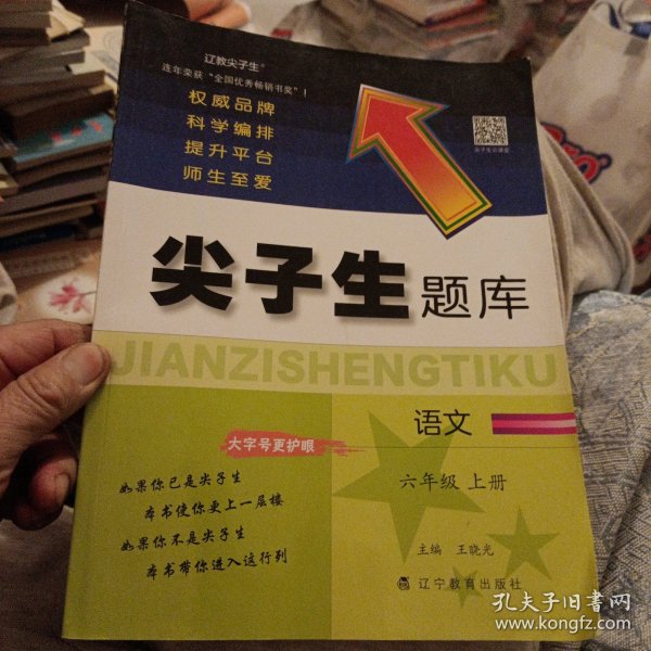 2022秋尖子生题库语文六年级6年级上册 人教版部编版统编版