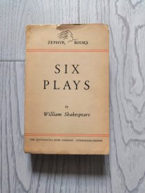 Six Plays——威廉·莎士比亚(William Shakespeare）（馆藏）【英文原版 1946】