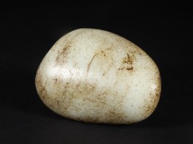 旧藏精品回流 和田玉原石摆件