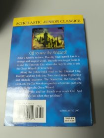 SCHOLASTIC JUNIOR CLASSICS The Wizard of Oz