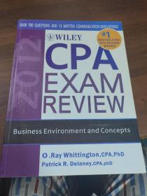 Wiley CPA Exam Review 2012, Business Environment and Concepts