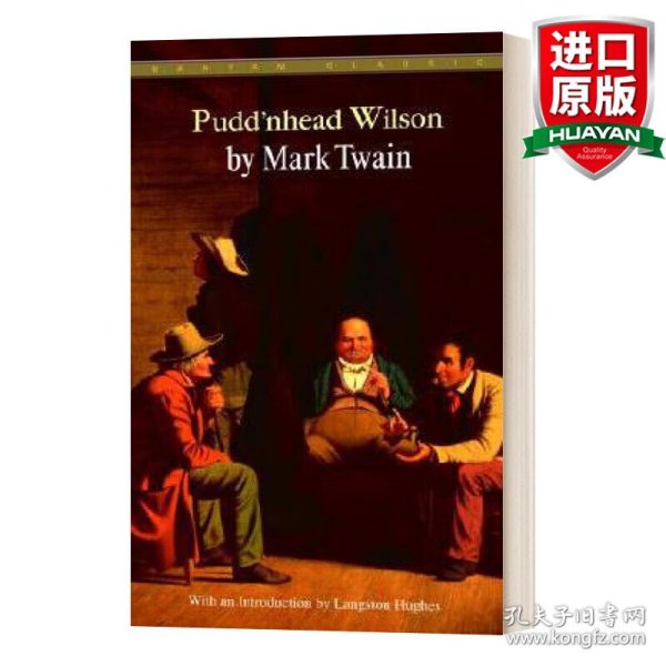 英文原版 Pudd'nhead Wilson 傻瓜威尔逊 Mark Twain Bantam Classics 英文版 进口英语原版书籍